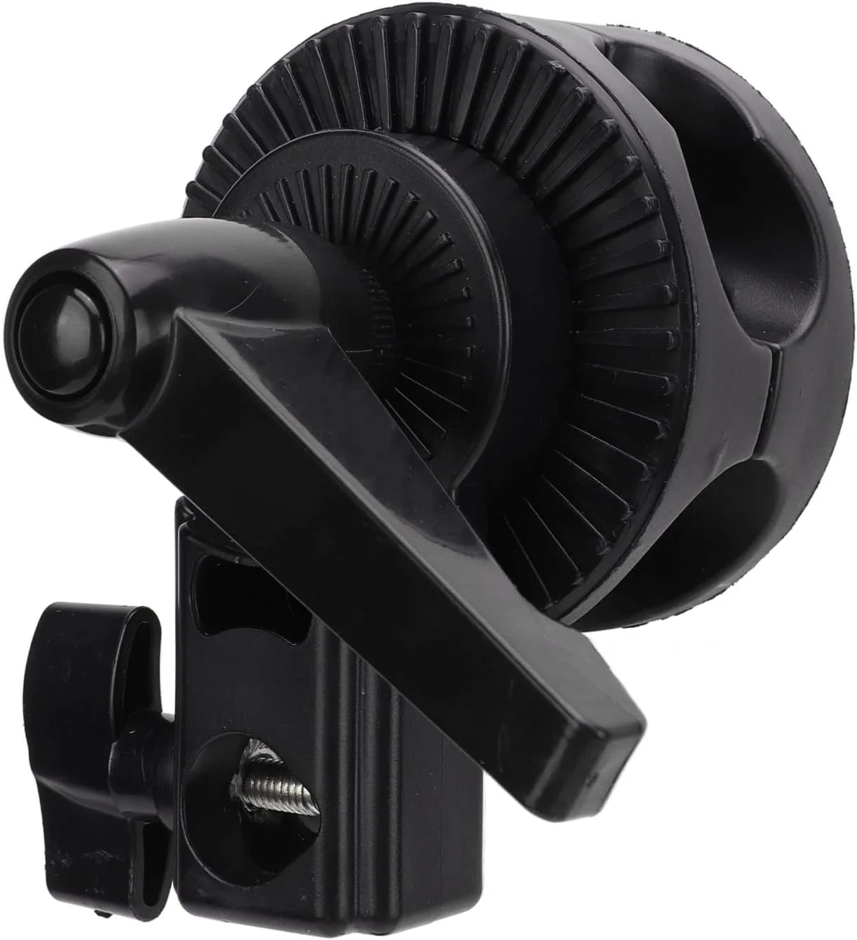 نگهدارنده رفلکتور عکاسی SIXRUN، ساختار پلاستیکی، نگهدارنده گیره با نصب آسان برای پایه های نور، سازگار با اندازه های مختلف لوله برای عکاسی استودیویی نگهدارنده رفلکتور عکاسی SIXRUN، ساختار پلاستیکی، نگهدارنده گیره با نصب آسان برای پایه های نور، سازگار با اندازه های مختلف لوله برای عکاسی استودیویی