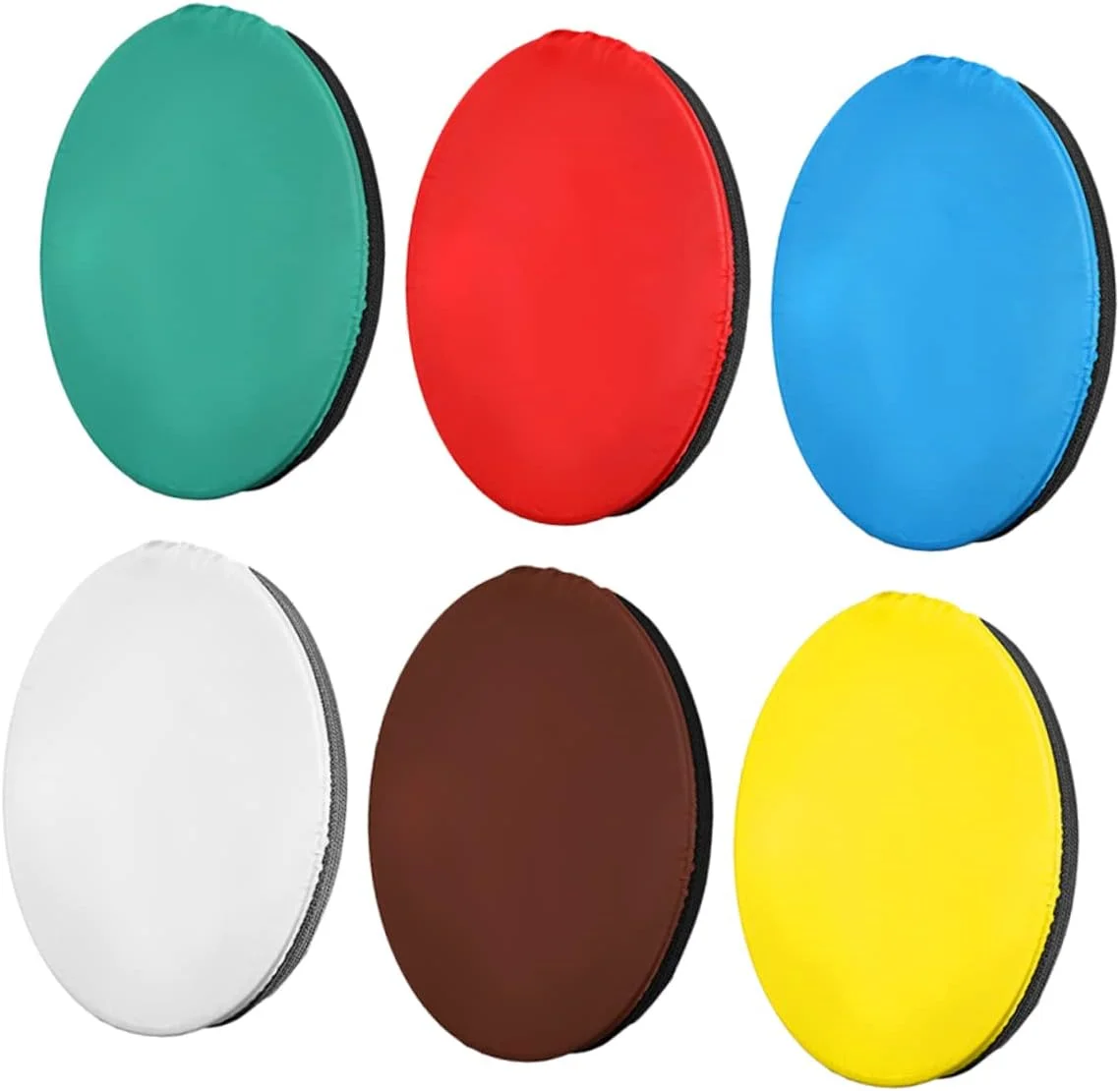 Uonlytech بازتابنده نور عکاسی 18 سانتی متری، پخش کننده نور بازتابنده برای فلاش و فلاش حلقه ای