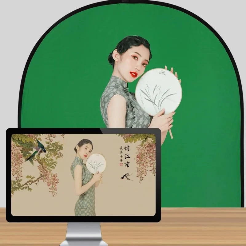 بازتابنده نور عکاسی 150x200 سانتی متر تاشو 7 در 1 بیضی شکل پخش کننده نور شفاف نقره ای طلایی سفید مشکی سبز آبی با کیف برای عکاسی در استودیو و فیلمبرداری