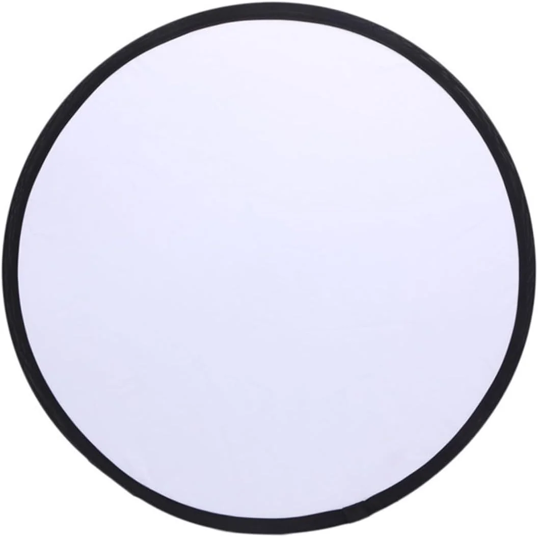 نور پخش کن و بازتابنده 2 در 1 دوربین عکاسی یاردن فان، نقره ای سفید برای استودیو فضای باز