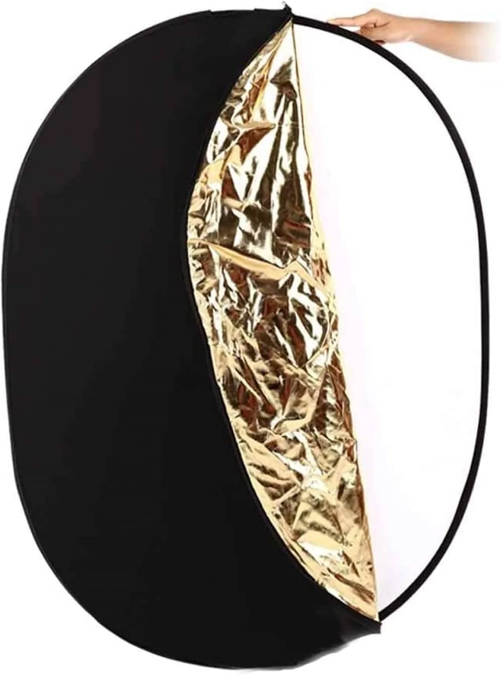 رفلکتور نور چند دیسکی عکاسی، رفلکتور گرد تاشو 5 در 1 قابل حمل برای استودیو یا هر نورپردازی عکاسی استودیویی