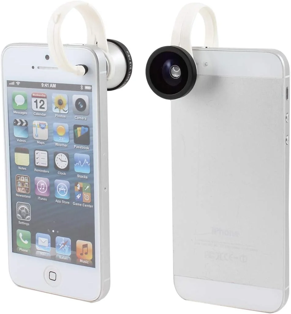 لنز چشم ماهی 180 درجه گیره ای جداشدنی برای دوربین دیجیتال و تلفن همراه