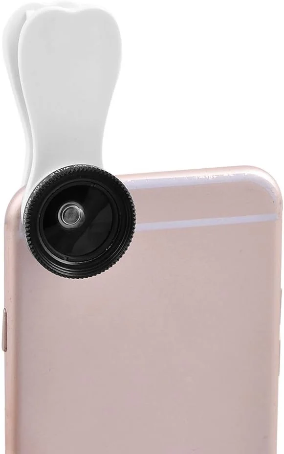 لنز دوربین 6 در 1 چندگانه LED با نور ماکرو و زاویه دید عریض مشکی برای تلفن همراه لنز دوربین 6 در 1 چندگانه LED با نور ماکرو و زاویه دید عریض مشکی برای تلفن همراه