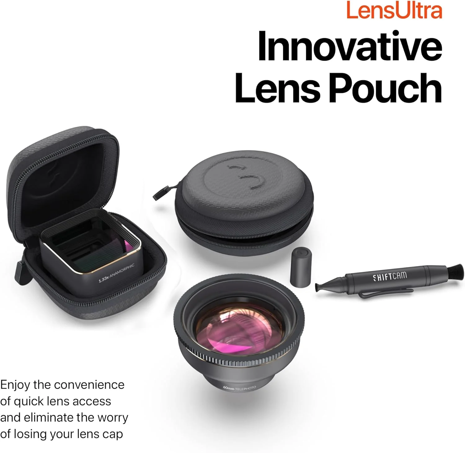 شیفتکم | لنز آنامورفیک LensUltra 1.33x - بزرگنمایی 1.33x، زاویه 113 درجه - تبدیل فیلم موبایل، نسبت صفحه عریض جذاب، Flare سینمایی لنز، دیدگاههای سورئال، طراحی عالی شیفتکم | لنز آنامورفیک LensUltra 1.33x - بزرگنمایی 1.33x، زاویه 113 درجه - تبدیل فیلم موبایل، نسبت صفحه عریض جذاب، Flare سینمایی لنز، دیدگاههای سورئال، طراحی عالی