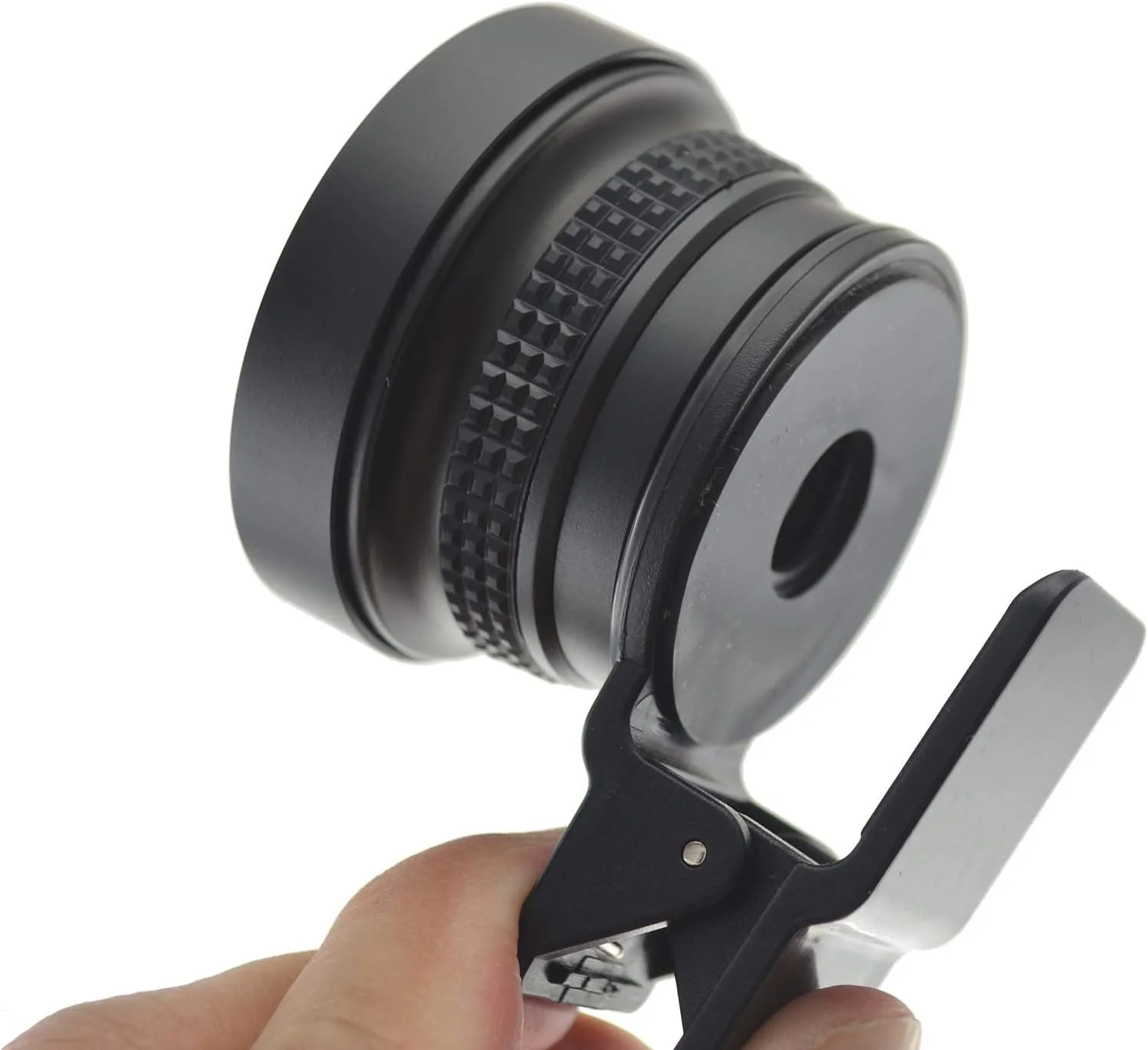 لنز چشم ماهی و ماکرو 37 میلیمتری SYSTEM-S به همراه گیره برای تلفن هوشمند لنز چشم ماهی و ماکرو 37 میلیمتری SYSTEM-S به همراه گیره برای تلفن هوشمند