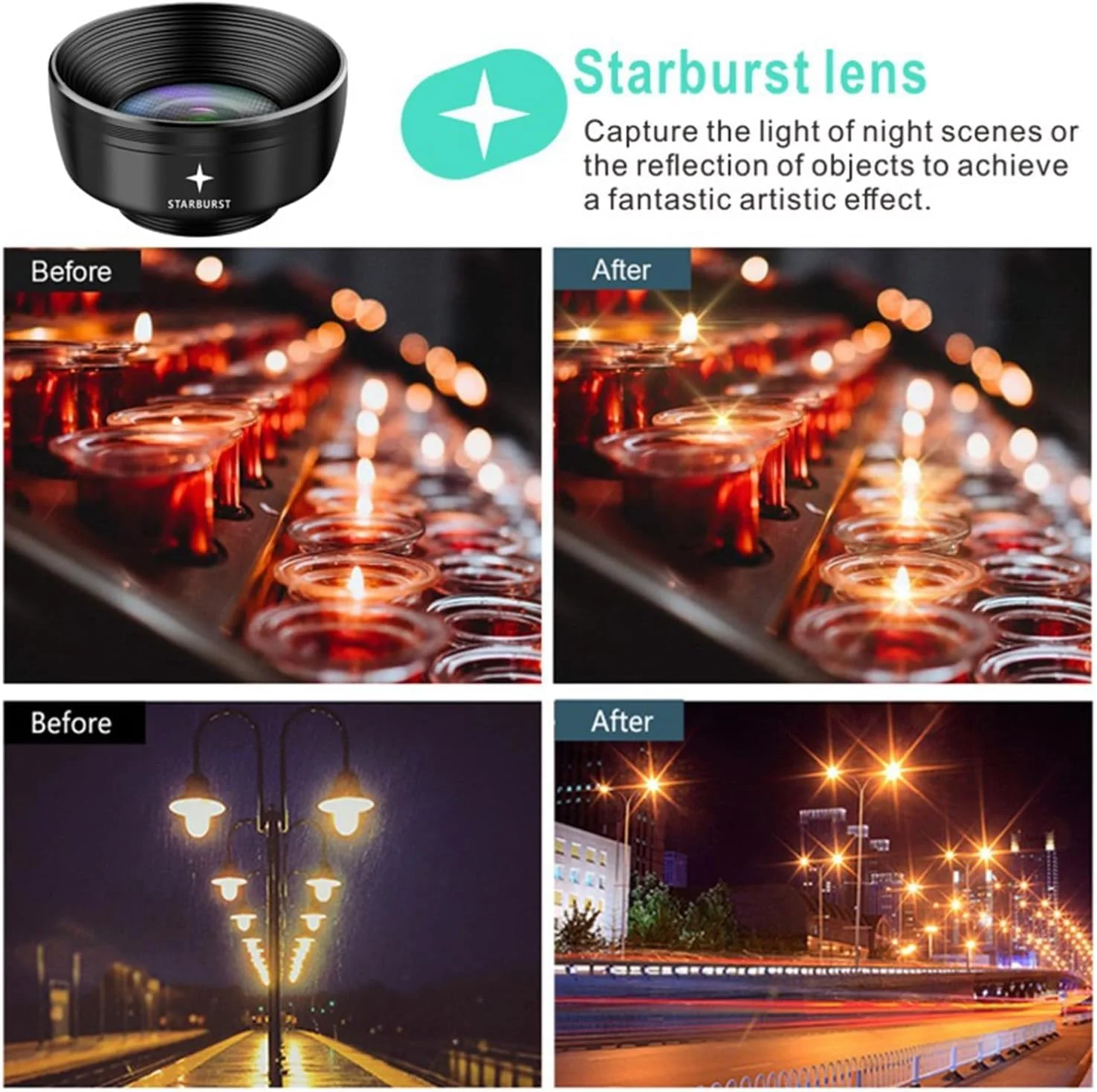 ست لنز موبایل 7 در 1، لنز ماکرو، فیش آی 210 درجه + لنز واید انگل 120 درجه + لنز ماکرو (25x) + تله فوتو، فیلتر ND32/Star برای آیفون و اکثر گوشی های هوشمند (تیره) ست لنز موبایل 7 در 1، لنز ماکرو، فیش آی 210 درجه + لنز واید انگل 120 درجه + لنز ماکرو (25x) + تله فوتو، فیلتر ND32/Star برای آیفون و اکثر گوشی های هوشمند (تیره)