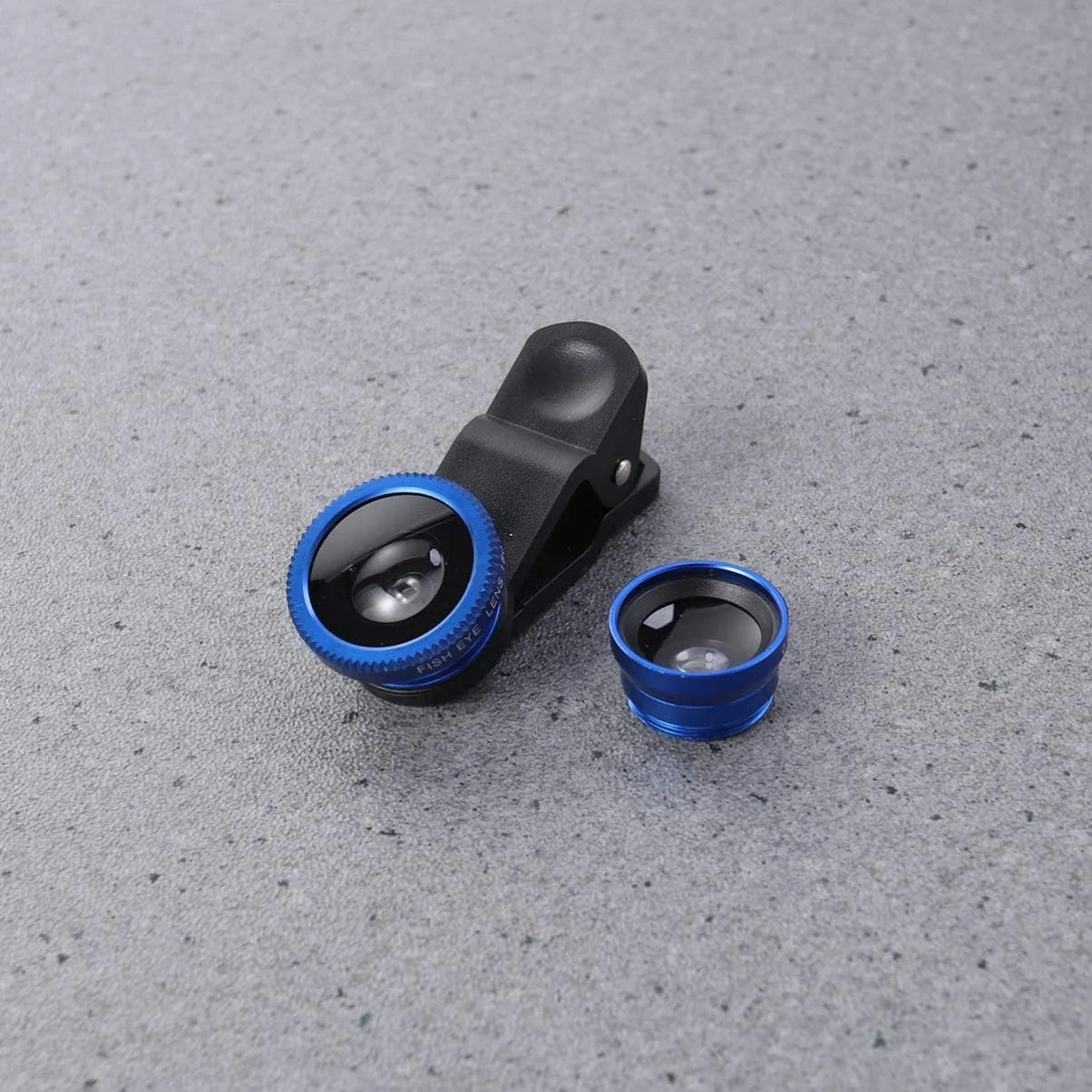 لنز چشم ماهی جهانی، لنز ماکرو زاویه باز، دوربین تلفن 3 در 1، لوازم جانبی تلفن با سازگاری اپتیک (آبی) لنز چشم ماهی جهانی، لنز ماکرو زاویه باز، دوربین تلفن 3 در 1، لوازم جانبی تلفن با سازگاری اپتیک (آبی)