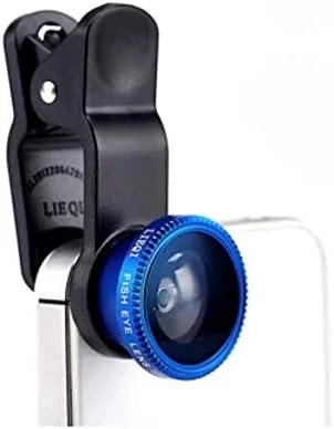 لنز کلیپسی یونیورسال 3 در 1 LIEQI LQ-011 (لنز واید 0.65x + لنز ماکرو + لنز چشم ماهی) برای موبایل/آیپد/لپ تاپ لنز کلیپسی یونیورسال 3 در 1 LIEQI LQ-011 (لنز واید 0.65x + لنز ماکرو + لنز چشم ماهی) برای موبایل/آیپد/لپ تاپ