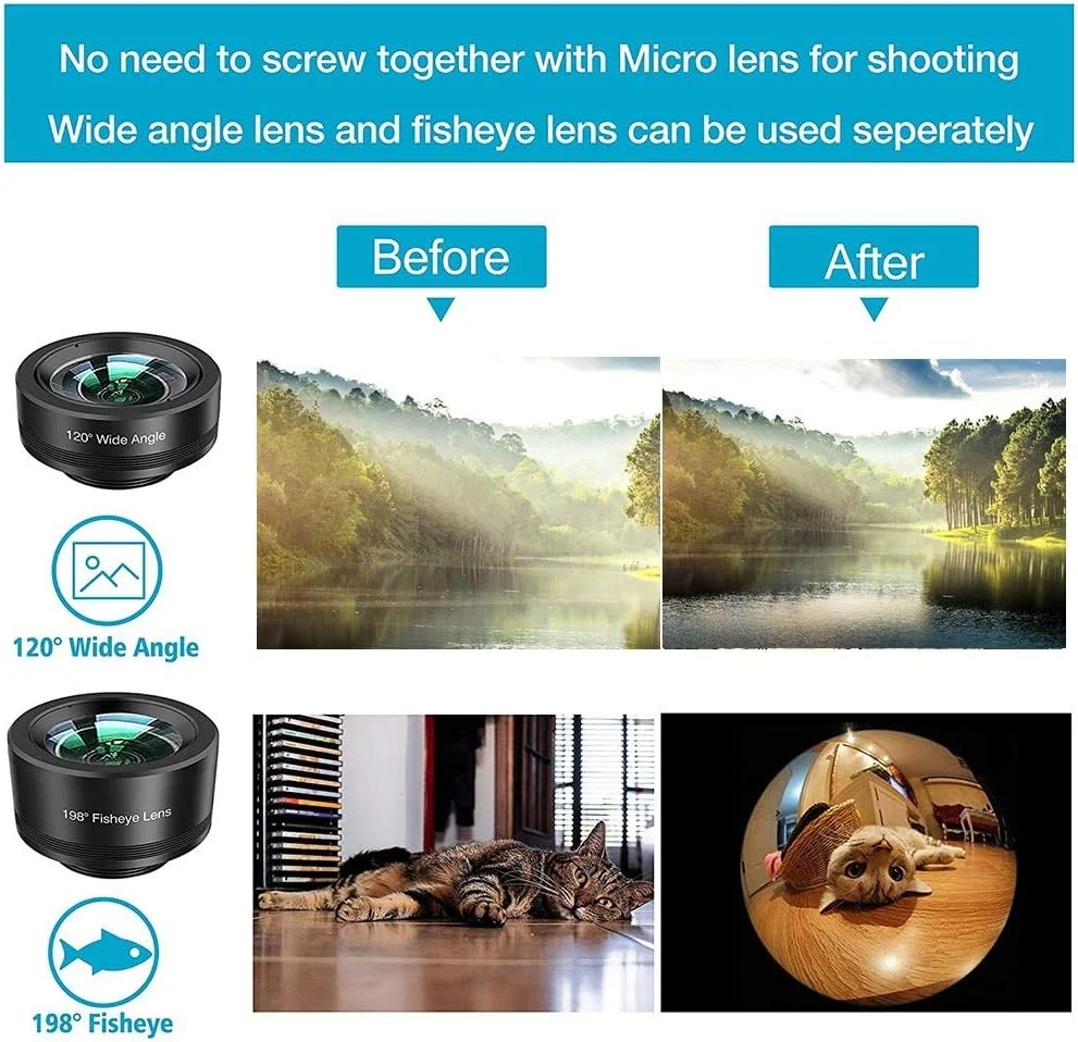 کیت لنز دوربین موبایل 11 در 1 کلیپسی، لنز جهانی گوشی هوشمند با لنز زاویه باز + لنز چشم ماهی + لنز ماکرو + لنز تله فوتو + CPL + لنز استاربورست + فیلترهای رنگی، برای آی او اس و اندروید کیت لنز دوربین موبایل 11 در 1 کلیپسی، لنز جهانی گوشی هوشمند با لنز زاویه باز + لنز چشم ماهی + لنز ماکرو + لنز تله فوتو + CPL + لنز استاربورست + فیلترهای رنگی، برای آی او اس و اندروید