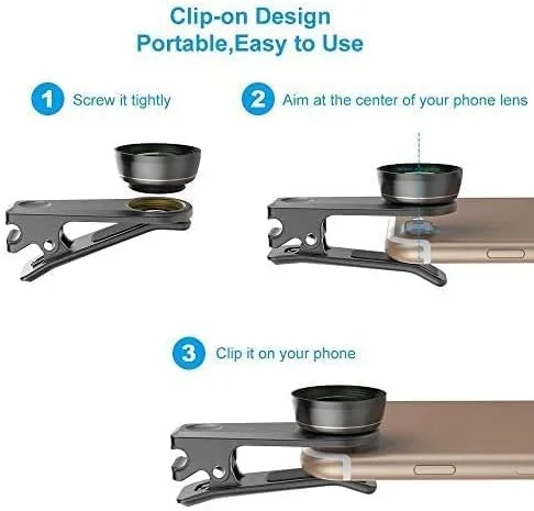 کیت لنز دوربین گوشی 6 در 1 Apexel، شامل لنز واید، لنز ماکرو، لنز فیش آی، فیلتر ND، فیلتر CPL و فیلتر استار، گیره اتصال برای گوشی های آیفون 8/X/7/Plus، سامسونگ S8 و گوشی های هوشمند اندروید کیت لنز دوربین گوشی 6 در 1 Apexel، شامل لنز واید، لنز ماکرو، لنز فیش آی، فیلتر ND، فیلتر CPL و فیلتر استار، گیره اتصال برای گوشی های آیفون 8/X/7/Plus، سامسونگ S8 و گوشی های هوشمند اندروید