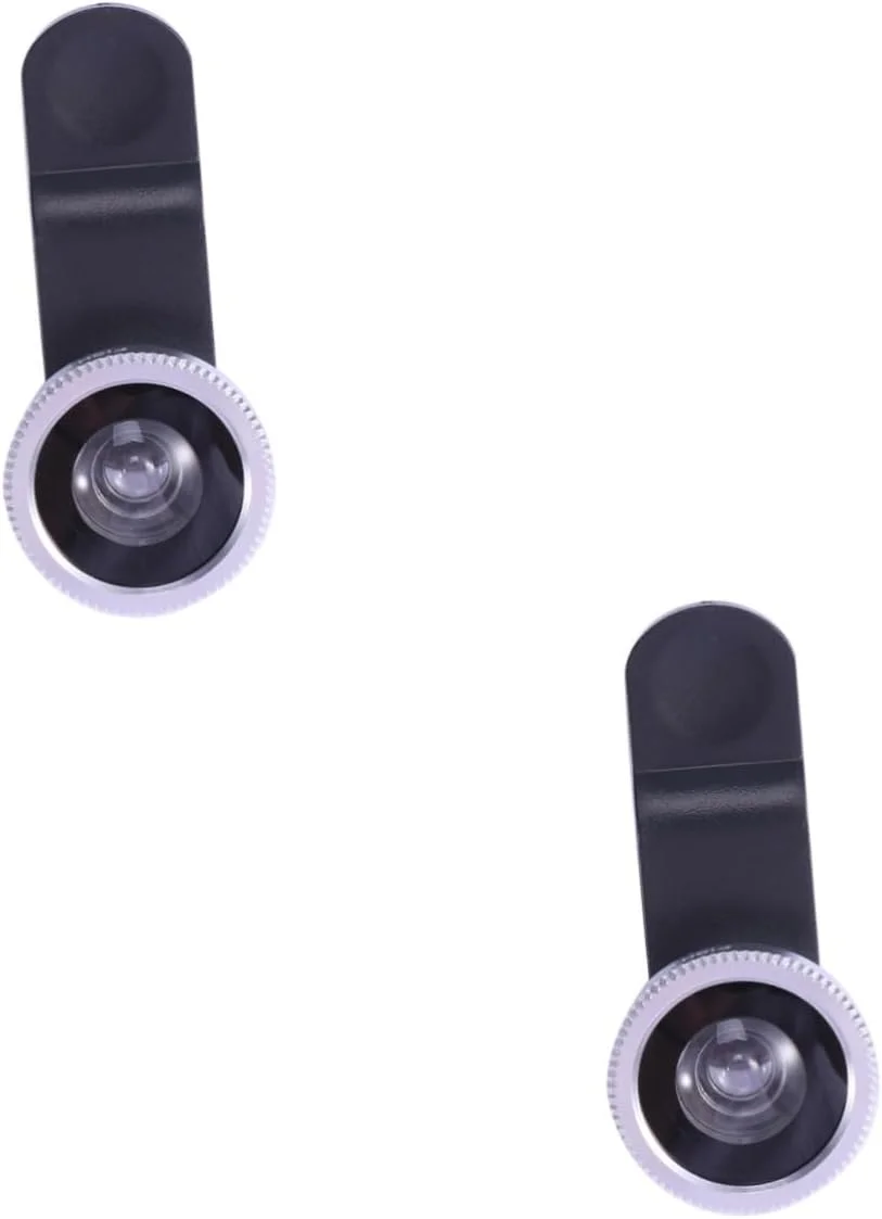 لنز موبایل Uonlytech، مجموعه 2 عددی لنز موبایل 3 در 1 زاویه باز، لنز ماکرو تلفن همراه، لنز دوربین تلفن همراه، لنز دوربین موبایل