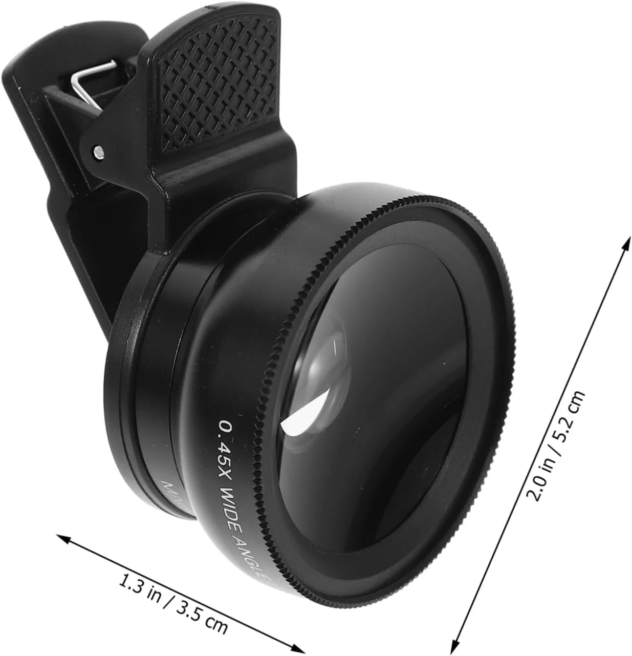 لنز کلیپسی موبایل Veemoon، لنز دوربین ماکرو کلیپسی موبایل 2 در 1، لنز ماکرو رزگلد، لنز زاویه باز چند منظوره