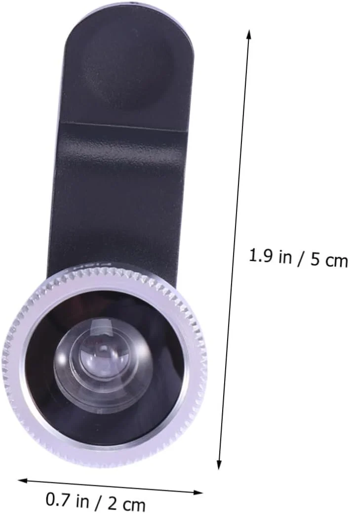 لنز موبایل Uonlytech، مجموعه 2 عددی لنز موبایل 3 در 1 زاویه باز، لنز ماکرو تلفن همراه، لنز دوربین تلفن همراه، لنز دوربین موبایل