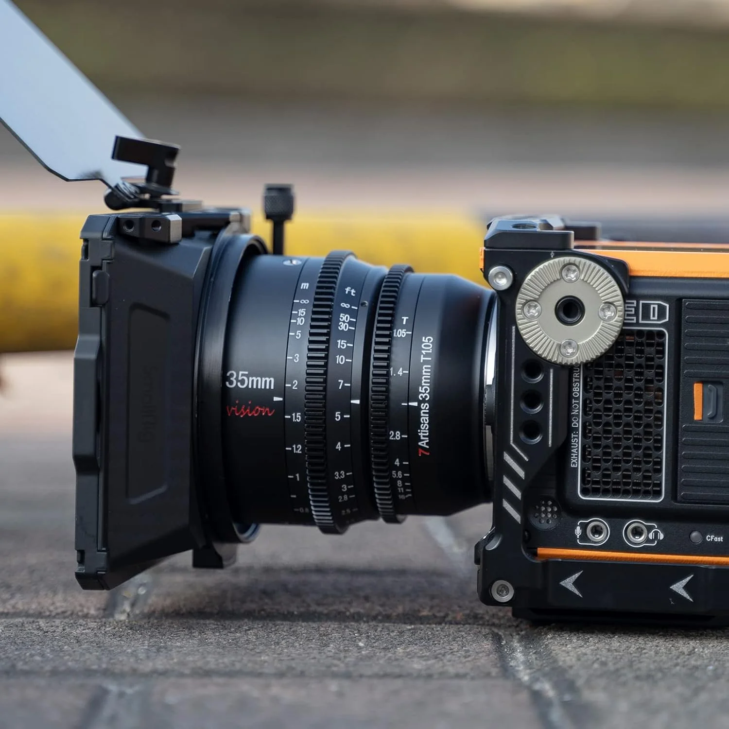 لنز سینمایی 7artisans با دیافراگم باز T1.05، 25mm/35mm/50mm، زاویه دید عریض، فوکوس دستی، اعوجاج کم، لنز مینی سینما (35mm T1.05، برای سونی)