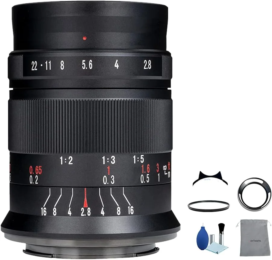 لنز ماکرو 60mm F2.8 Mark II APS-C 1:1 هفت آرتیسان، لنز پرایم با فوکوس ثابت و دستی برای دوربین های سونی E-Mount