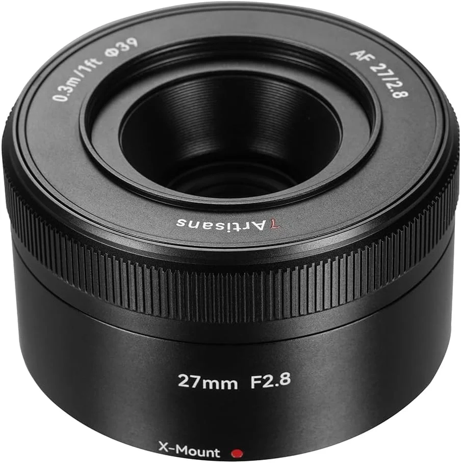 لنز دوربین 7artisans AF 27mm F2.8 APS-C با فوکوس خودکار STM و دیافراگم بزرگ، سازگار با XT1 XT2 XT3 XE1 XE2 XE3 XS20 XT10 XT100 XA1 XA2 XA3 XM1