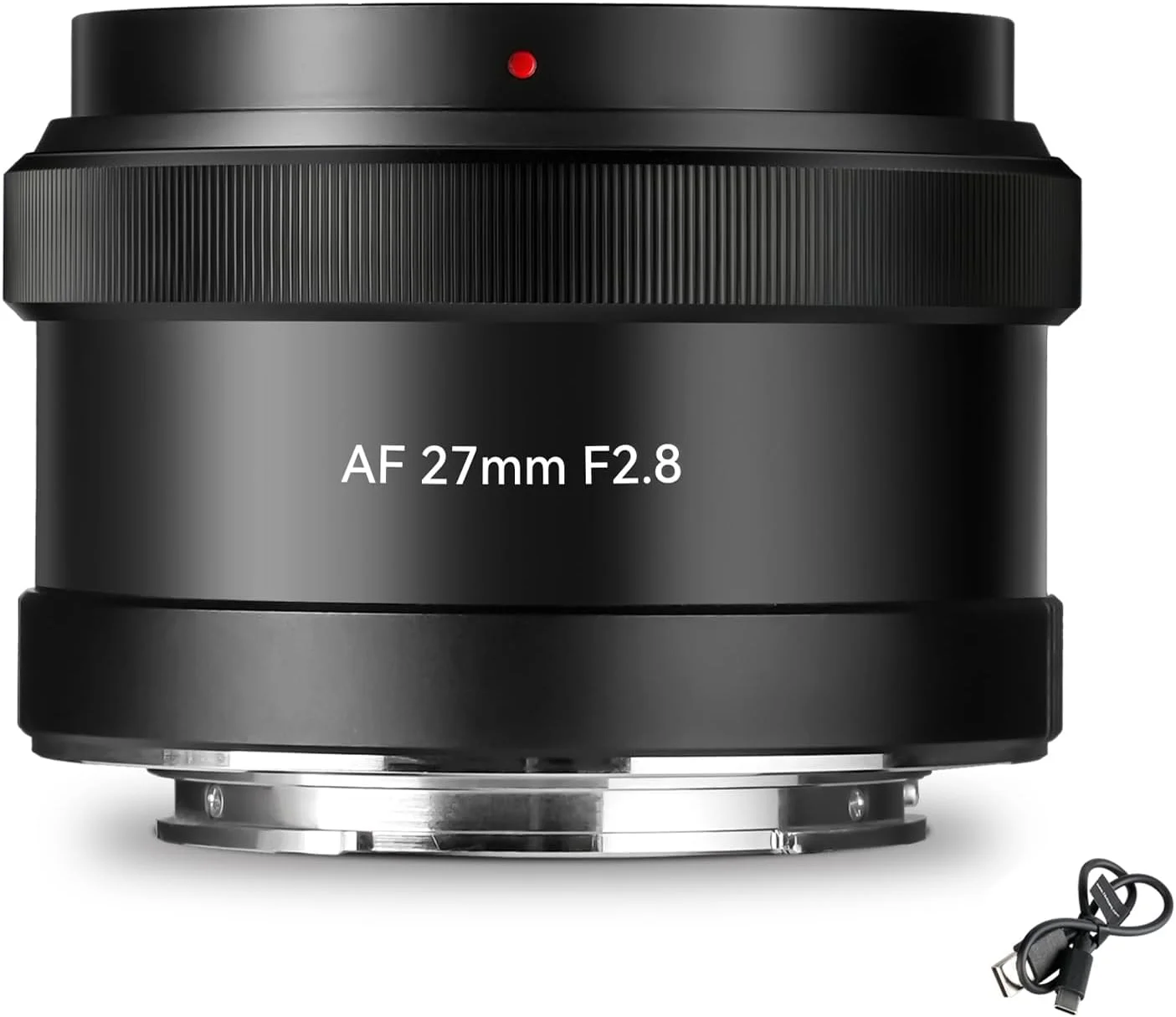 لنز دوربین 7artisans AF 27mm F2.8 APS-C با فوکوس خودکار STM و دیافراگم باز، سازگار با دوربین های بدون آینه Sony E-mount مدل های A6300 A6400 A6500 A6600 NEX-3 NEX-3N A7R A7RIII A7 A7S