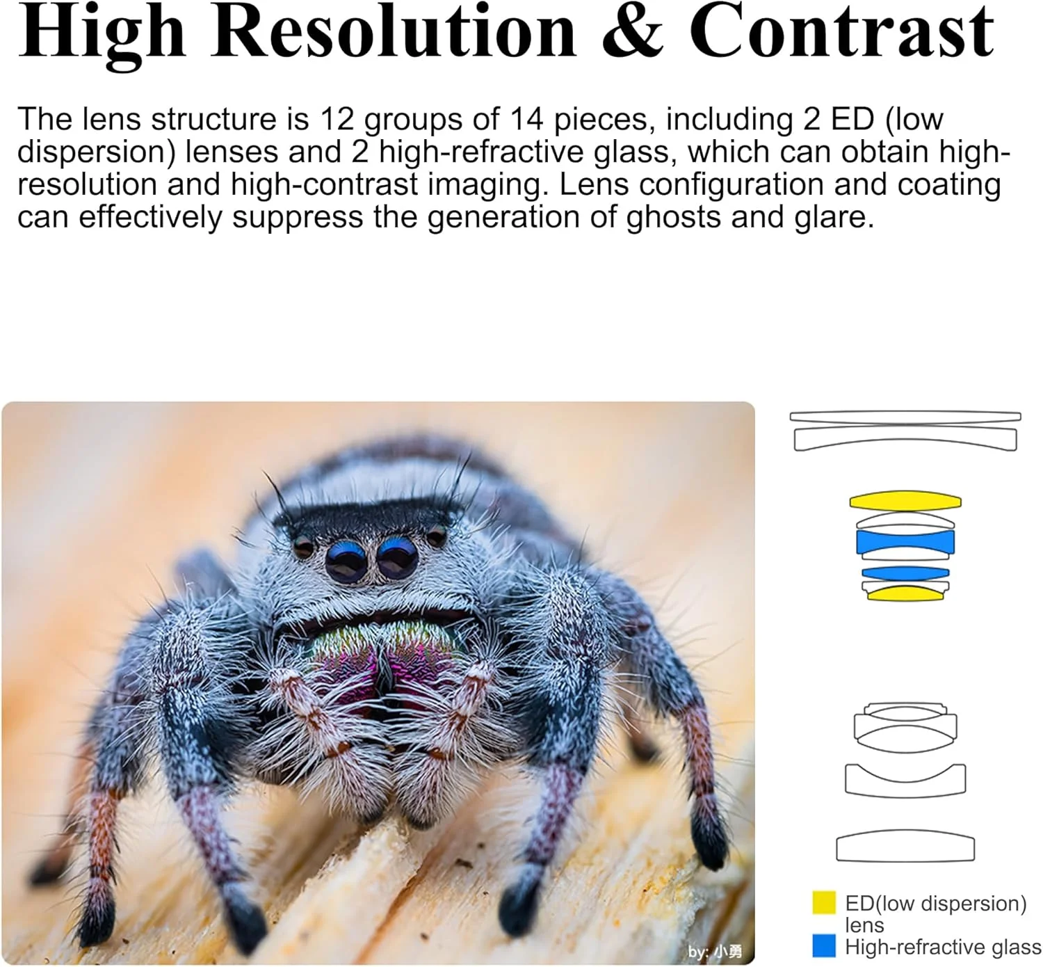 لنز ماکرو 60mm F2.8 2X هفت آرتیسانز با مانت Sony E، لنز پرایم فول فریم با دهانه باز و فوکوس دستی برای دوربین های بدون آینه Sony FX,A1,A9,A7M,A7R,A7S,A7C,ZVE,A6000,A5000,A3000,NEX.