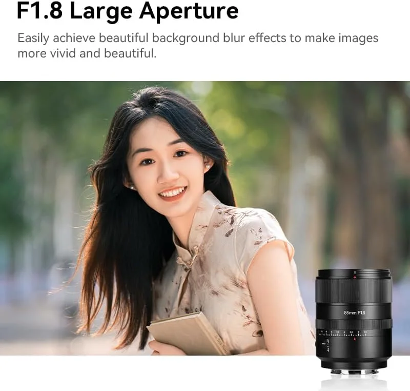 لنز دوربین 7artisans AF 85mm F1.8 فول فریم با دهانه L، لنز پرتره با فوکوس خودکار، دیافراگم بزرگ، پشتیبانی از ردیابی چشم/صورت برای FP FPL SL2 SL3 S1 S1H S5II S5D S9 S1R لنز دوربین 7artisans AF 85mm F1.8 فول فریم با دهانه L، لنز پرتره با فوکوس خودکار، دیافراگم بزرگ، پشتیبانی از ردیابی چشم/صورت برای FP FPL SL2 SL3 S1 S1H S5II S5D S9 S1R