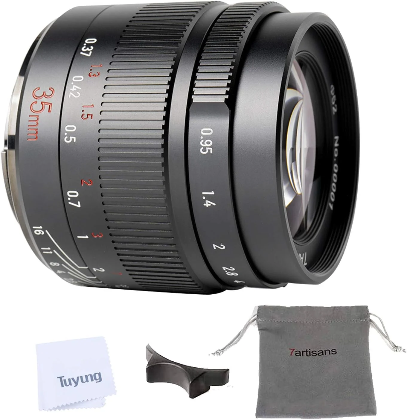 لنز پرایم 35mm F0.95 APS-C MF دوربین 7artisans برای مانت FX فوجی فیلم X-A1 X-A2 X-A3 X-A5 X-T1 X-T2 X-T3 X-T10 X-T20 X-T30 X-E1 X-E2 X-E3