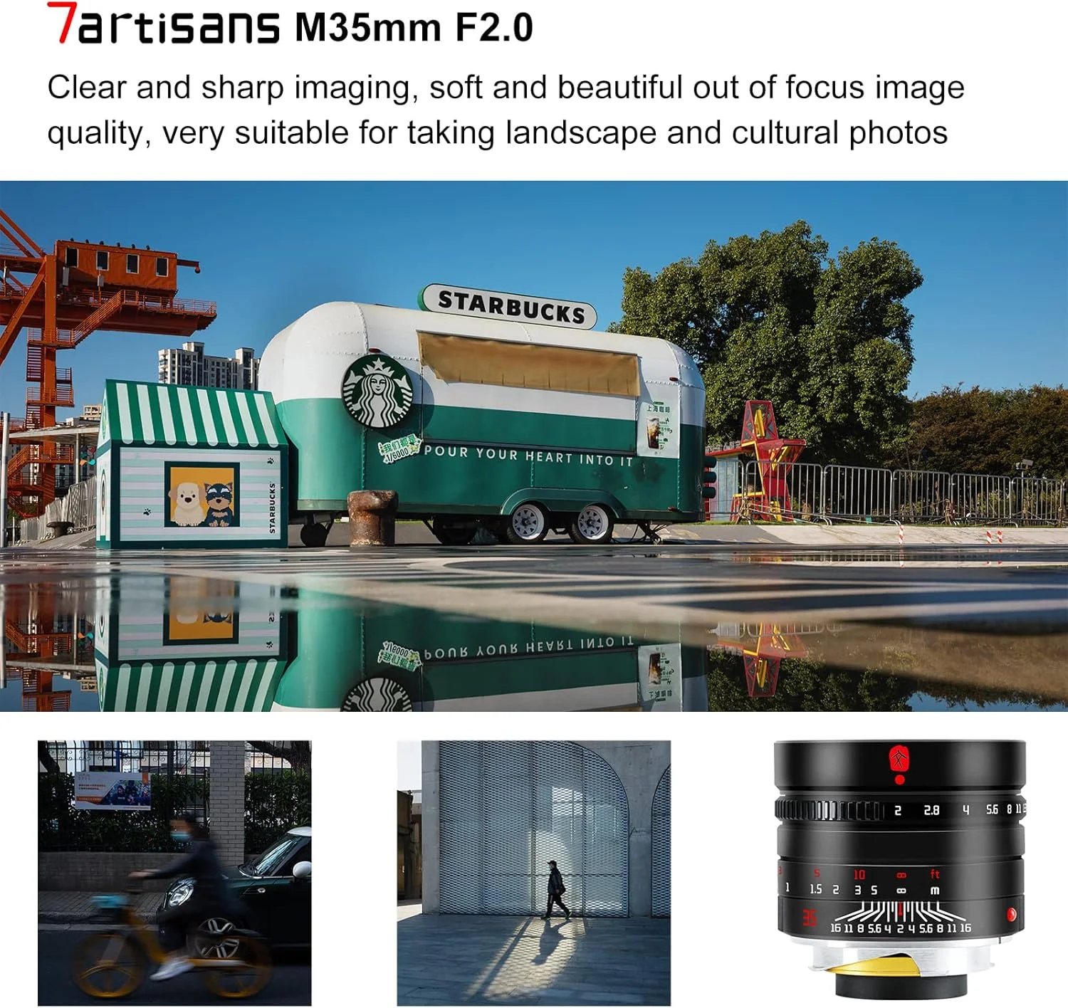 لنز کلاسیک 7artisans 7 35mm F2.0 با فوکوس دستی سازگار با دوربین های Leica M-Mount مانند Leica M-M Leica M240 Leica M3 Leica M6 Leica M7 Leica M8 Leica M9 Leica M9p Leica M10 نسخه جدید لنز کلاسیک 7artisans 7 35mm F2.0 با فوکوس دستی سازگار با دوربین های Leica M-Mount مانند Leica M-M Leica M240 Leica M3 Leica M6 Leica M7 Leica M8 Leica M9 Leica M9p Leica M10 نسخه جدید