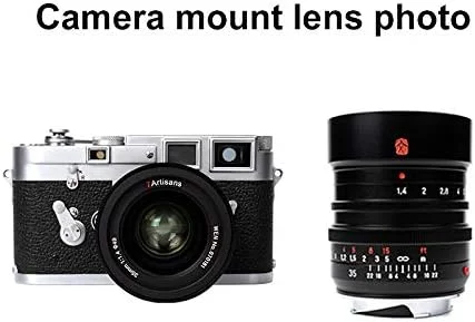 لنز پرایم 35 میلی‌متری F1.4 با فوکوس دستی و دهانه Leica M-Mount از 7artisans برای دوربین‌های سری Leica SL, TL, CL