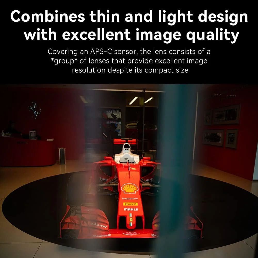 لنز پرایم 18 میلی‌متری F6.3 II با مانت M43، فوق‌العاده نازک APS-C، 58 گرم، فاصله فوکوس 0.3 متر، لنز UFO مناسب برای دوربین‌های کامپکت M43 مدل‌های GF1-9 G1 G2 G3 G4 G5 G6 G85 GH1 GH4 GH5
