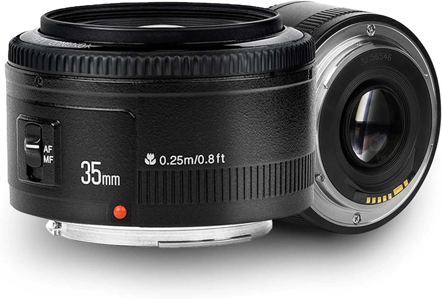 لنز واید انگل 35 میلی‌متری YONGNUO با دیافراگم f/2.0 برای مانت Canon EF / Nikon F، لنز پرایم با فوکوس خودکار برای Canon - لنز پرایم سبک وزن با فوکوس نزدیک 0.25 متری (35mm F2.0 Canon EF)