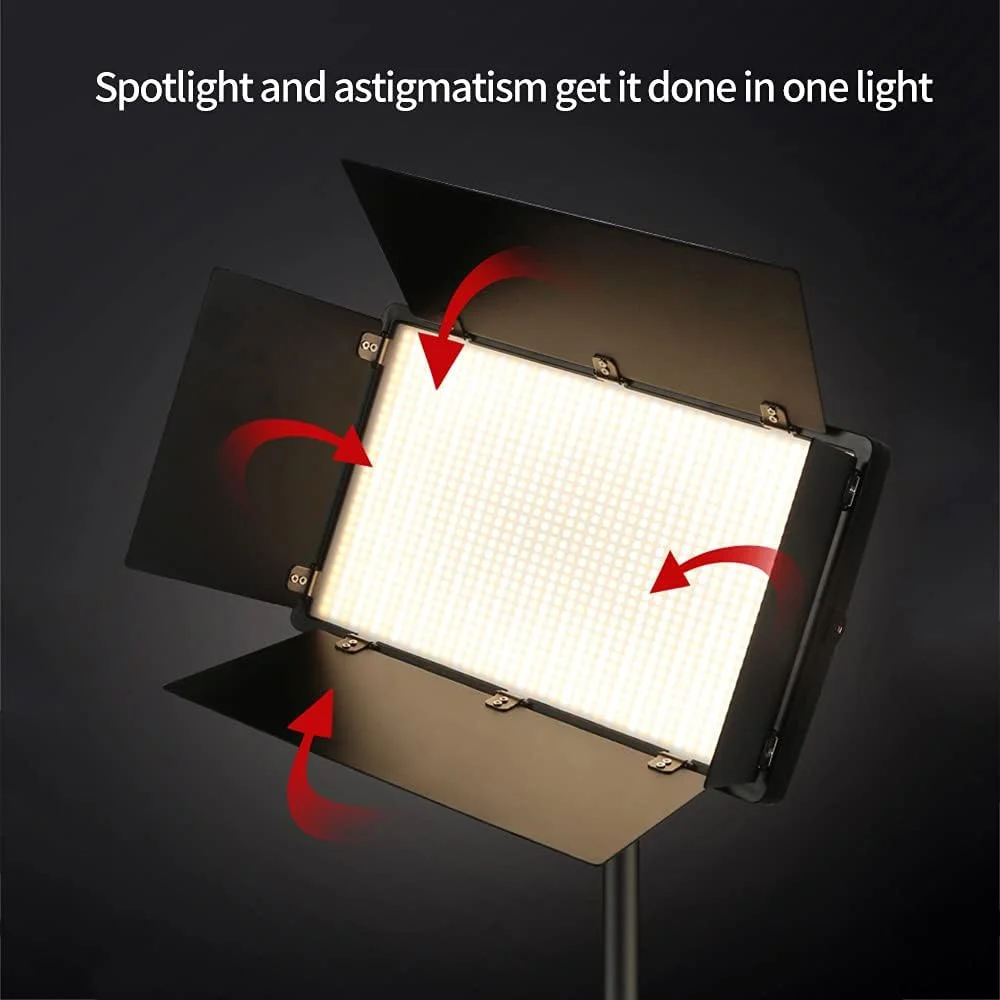 کیت نور LED پادوم 800، نور ویدئویی دوربین با قابلیت شارژ و اتصال مستقیم به برق، 3200K-5600K، نور زنده کنفرانس ویدئویی