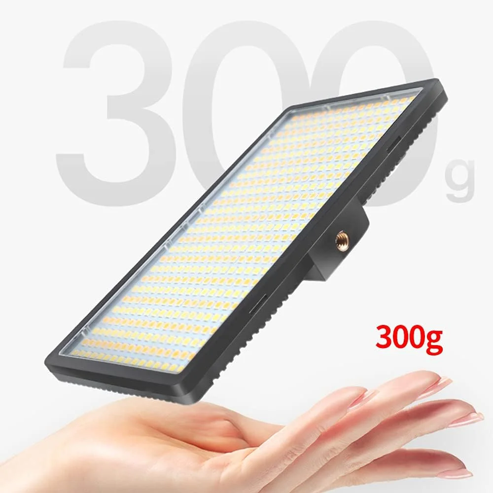 کیت نور LED پادوم 800، نور ویدئویی دوربین با قابلیت شارژ و اتصال مستقیم به برق، 3200K-5600K، نور زنده کنفرانس ویدئویی