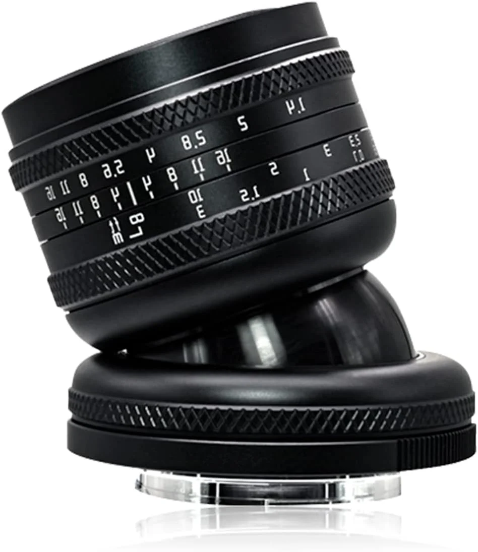 لنز 50 میلی‌متری F1.4 AstrHori با دیافراگم بزرگ، فول فریم، دستی، 2 در 1، تیلت، سازگار با دوربین‌های بدون آینه Leica/Panasonic/Sigma با مانت L مدل‌های FP, S5, S1, S1R, S1H, SL, TL, TL2 و غیره