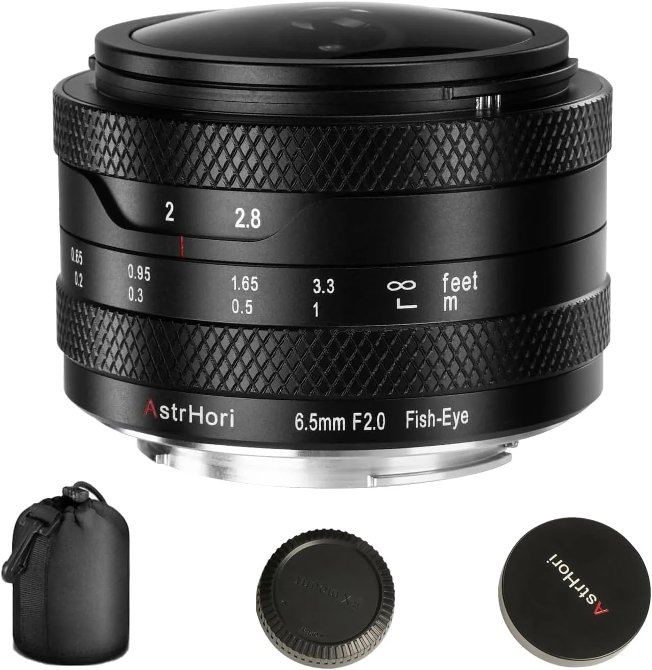 لنز دوربین چشم ماهی دایره ای الترا واید 6.5 میلی متری F2.0 APS-C با زاویه دید 192 درجه و فاصله نزدیک 20 سانتی متری، فوکوس دستی برای دوربین های بدون آینه Sony E Mount