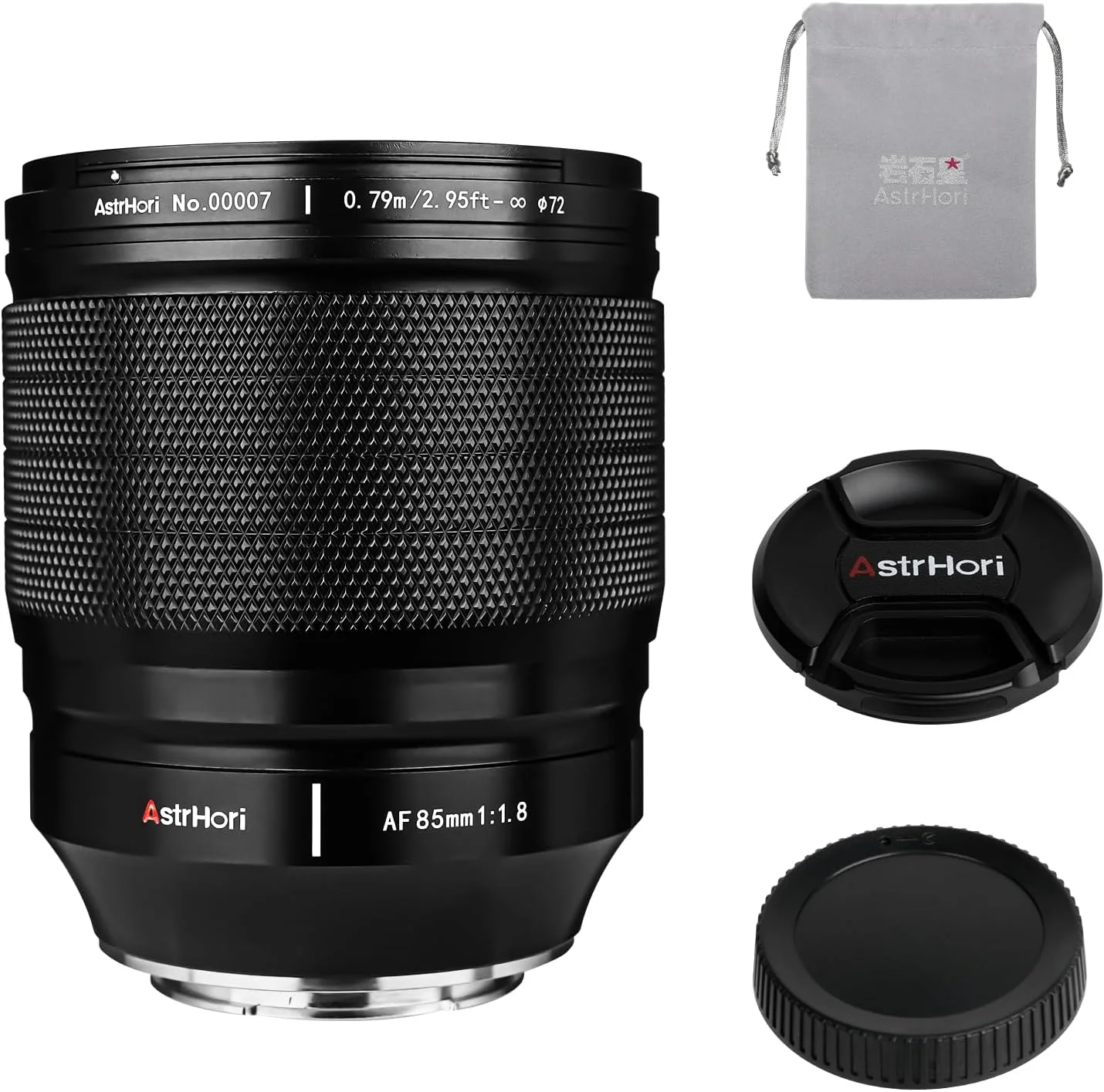 لنز پرایم تله فوتو مدیوم 85mm F1.8 فول فریم با فوکوس خودکار AstrHori برای دوربین های بدون آینه نیکون با مانت Z مدل های Z5, Z6, Z6II, Z7, Z7II, Z8, Z9, Z30, Z50, ZFC