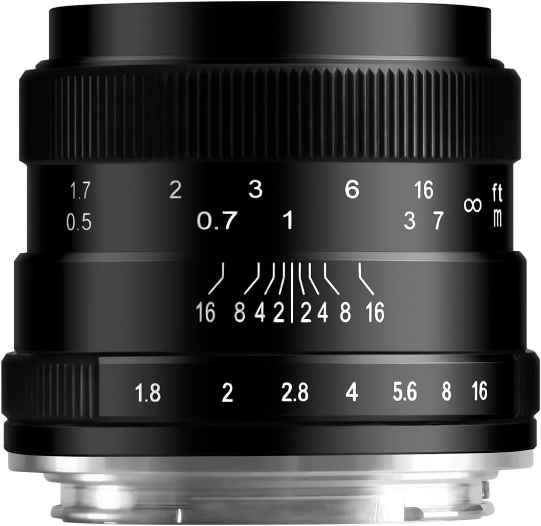 لنز پرایم 50mm F1.8 با فوکوس دستی برای دوربین های بدون آینه نیکون Z مانت - لنز استاندارد با دیافراگم بزرگ APS-C MF، مناسب برای Z-6II، Z-7II، Z5، Z50، Z9، Z-FC، Z30