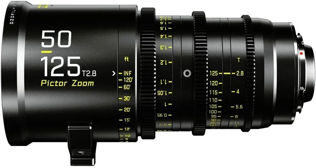 لنز سینمایی زوم DZOFILM Pictor 50-125 T2.8 مشکی برای مانت PL/EF (S35)