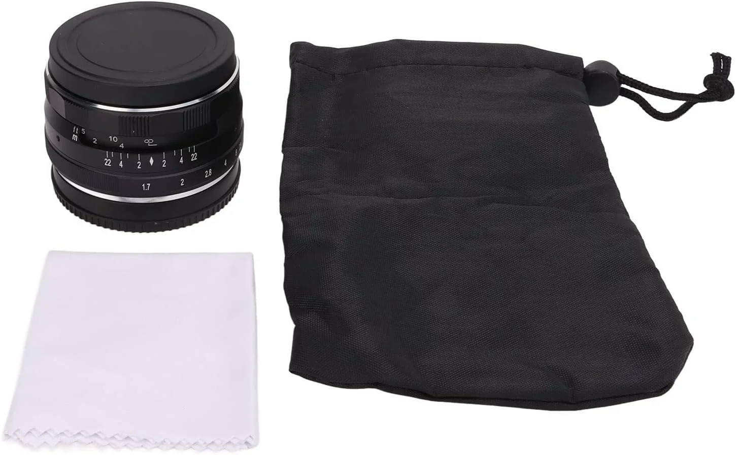 لنز 35mm F1.7 APS C فریم، لنز پرایم دستی با دیافراگم بزرگ برای A5000 A5100 A6000 A6100 A6300، مناسب برای پرتره، منظره و طبیعت بی جان
