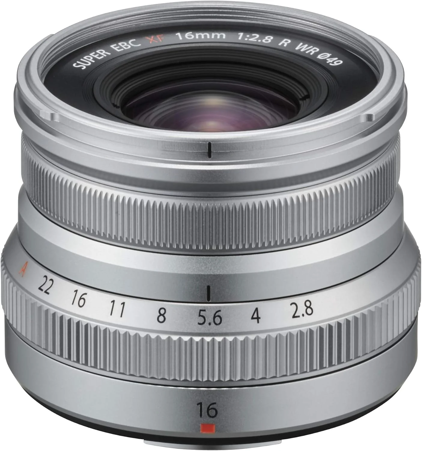 لنز نقره ای FUJIFILM XF 16mm F2.8 R WR