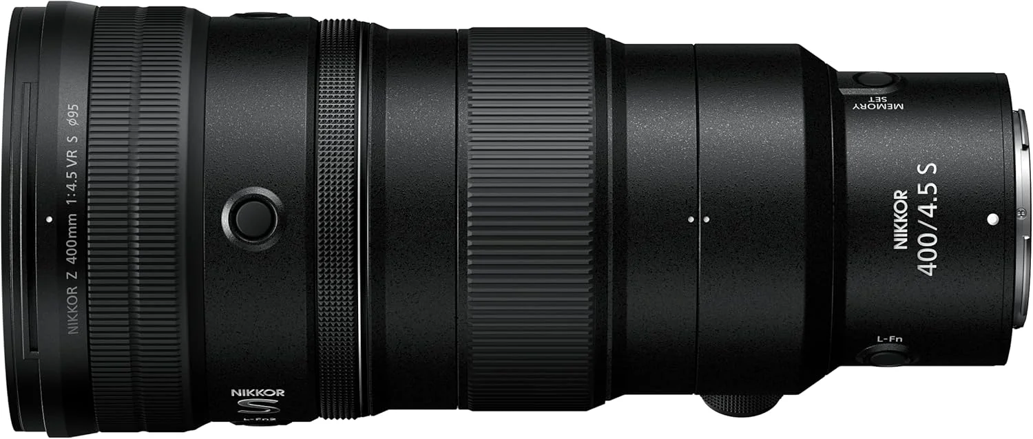 لنز نیکون NIKKOR Z 400mm f/4.5 VR S - Line | سوپر تله فوتو پرایم | حداکثر دیافراگم