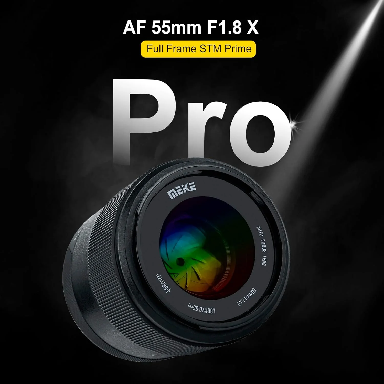 لنز پرایم 55mm F1.8 Pro X-Mount STM با فوکوس خودکار Meike برای دوربین های فوجی فیلم X-Mount مدل های X-Pro2 X-T3 X-T2 X-T30 X-T20 X-E3 X-T100 X-A5 X-T10 X-A2 X-E2 X-E2S X-H1 لنز پرایم 55mm F1.8 Pro X-Mount STM با فوکوس خودکار Meike برای دوربین های فوجی فیلم X-Mount مدل های X-Pro2 X-T3 X-T2 X-T30 X-T20 X-E3 X-T100 X-A5 X-T10 X-A2 X-E2 X-E2S X-H1
