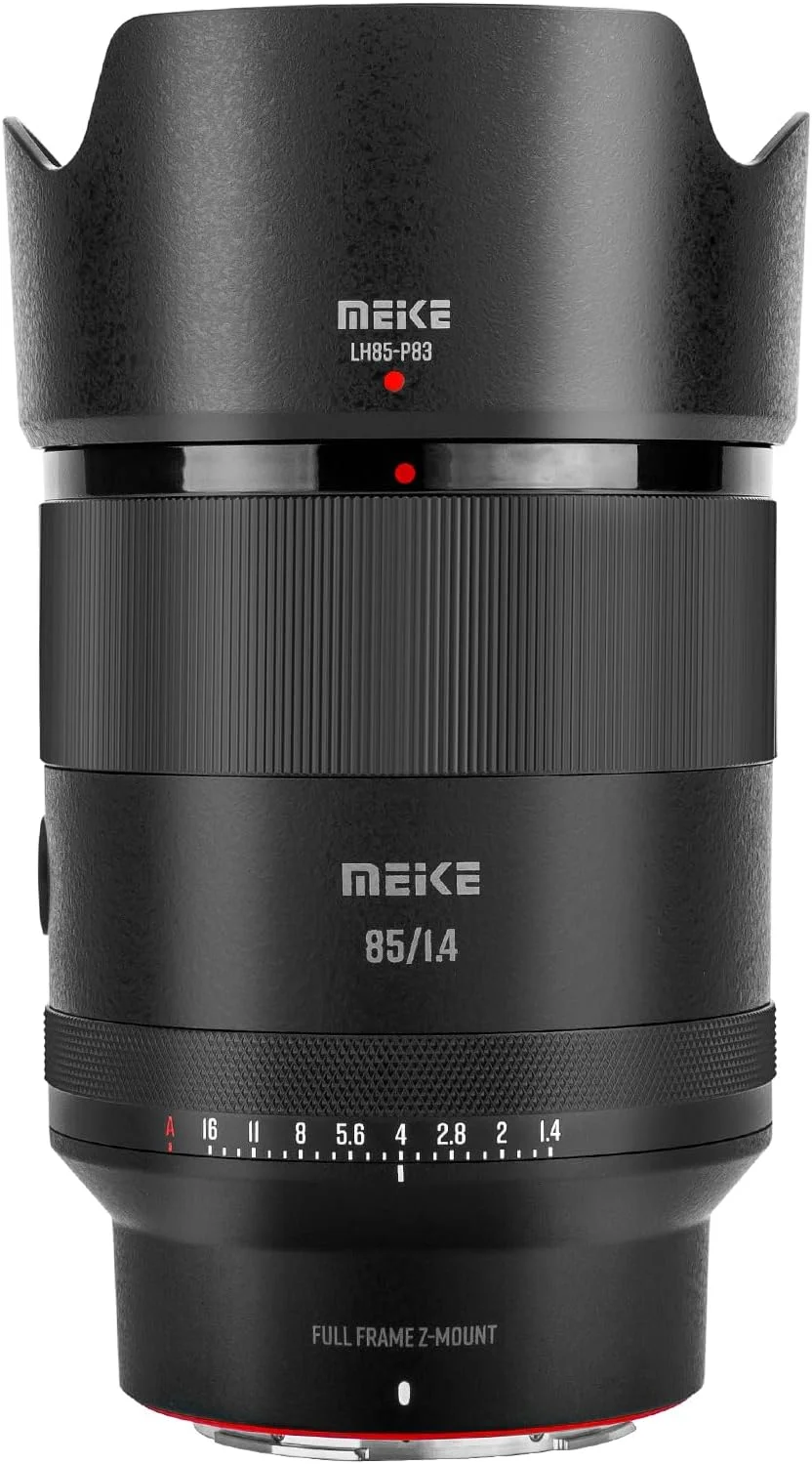 لنز پرایم تله متوسط 85mm F1.4 با فوکوس خودکار و دیافراگم بزرگ، موتور پله ای STM، فول فریم، سازگار با دوربین های نیکون با مانت Z مدل های Z5 Z6 Z7 Z6II Z7II Z6III Z8 Z9 Z30 Z50 Z50II Zf