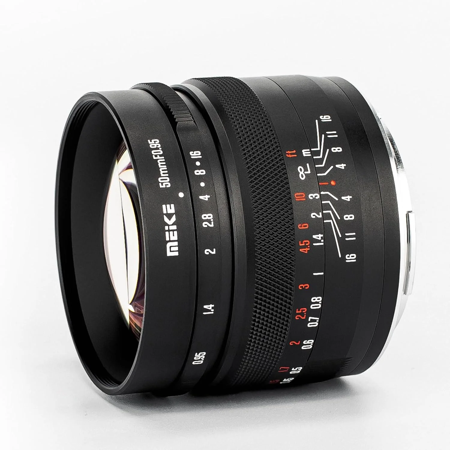 لنزهای استاندارد با دیافراگم بزرگ Meike 50mm F0.95، لنز پرایم APS-C با فوکوس دستی برای دوربین های بدون آینه Canon EOS-R EOS-RP R5 R5C R6 R7 R10