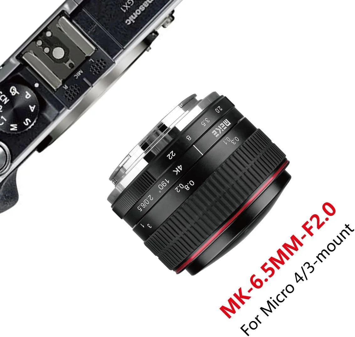 لنز چشم ماهی Meike MK 6.5 mm f/2.0 برای دوربین های Olympus Panasonic Micro 4/3