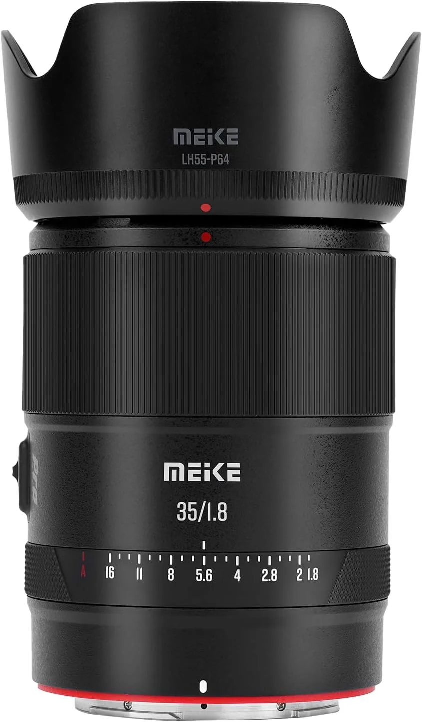 لنز پرایم 35mm F1.8 Pro واید انگل با فوکوس خودکار STM فول فریم با رزولوشن بالا 8K مناسب عکاسی پرتره سازگار با دوربین های نیکون Z مانت مدل های Z50 Z50II Z5 Z6 Z7 Z6II Z7II Z6III Z9 Z30 Z8 Zf Zfc