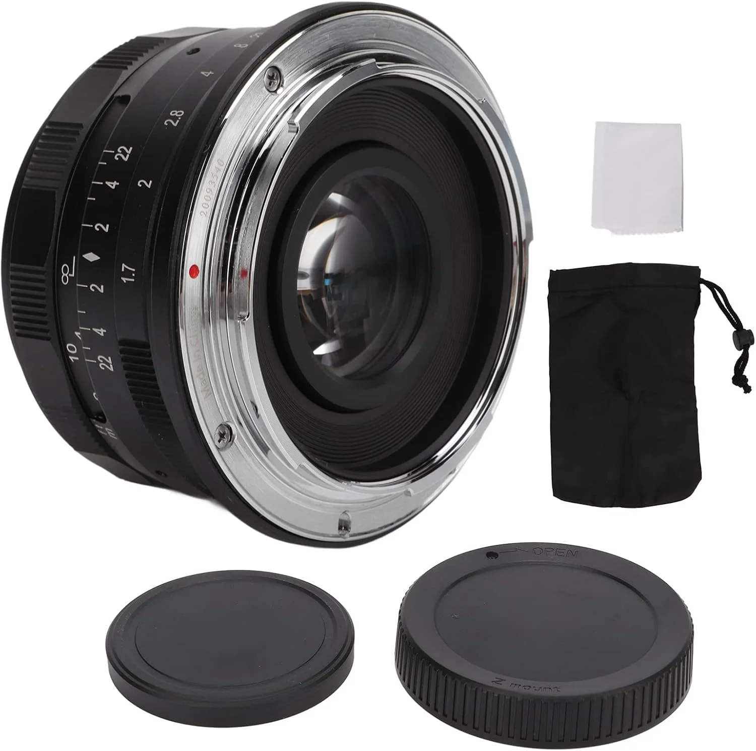 لنز 35mm F1.7 APS با فوکوس دستی و پوشش چند لایه، لنز دوربین بدون آینه با دهانه Z مناسب برای Z6 Z7 Z50 Z5 Z6II Z7II