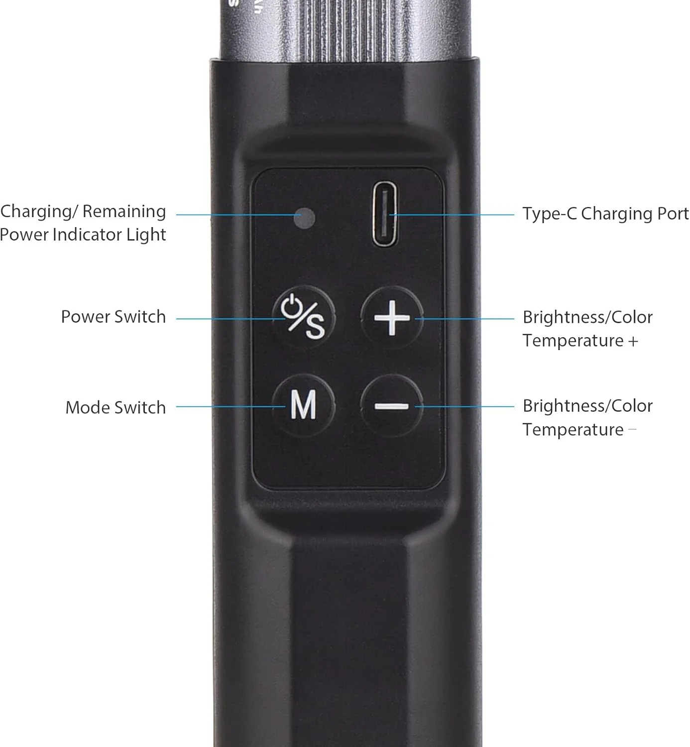 چراغ عصایی RGB Irovami، نور ویدیویی قابل حمل برای عکاسی، دمای دو رنگ 2500K-9900K، روشنایی قابل تنظیم در 12 سطح با 7 نوع جلوه نورپردازی ویژه، مناسب برای استودیو چراغ عصایی RGB Irovami، نور ویدیویی قابل حمل برای عکاسی، دمای دو رنگ 2500K-9900K، روشنایی قابل تنظیم در 12 سطح با 7 نوع جلوه نورپردازی ویژه، مناسب برای استودیو
