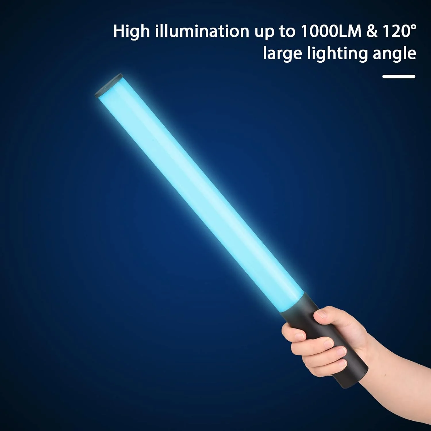 چراغ عصایی RGB Irovami، نور ویدیویی قابل حمل برای عکاسی، دمای دو رنگ 2500K-9900K، روشنایی قابل تنظیم در 12 سطح با 7 نوع جلوه نورپردازی ویژه، مناسب برای استودیو چراغ عصایی RGB Irovami، نور ویدیویی قابل حمل برای عکاسی، دمای دو رنگ 2500K-9900K، روشنایی قابل تنظیم در 12 سطح با 7 نوع جلوه نورپردازی ویژه، مناسب برای استودیو