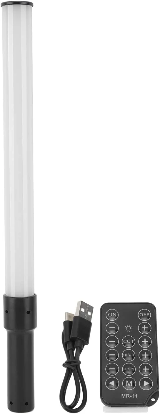 چراغ قابل حمل عکاسی JEOZBM، میله نور عکاسی، چراغ ویدئویی LED RGB، دمای قابل تنظیم برای عکاسی زنده