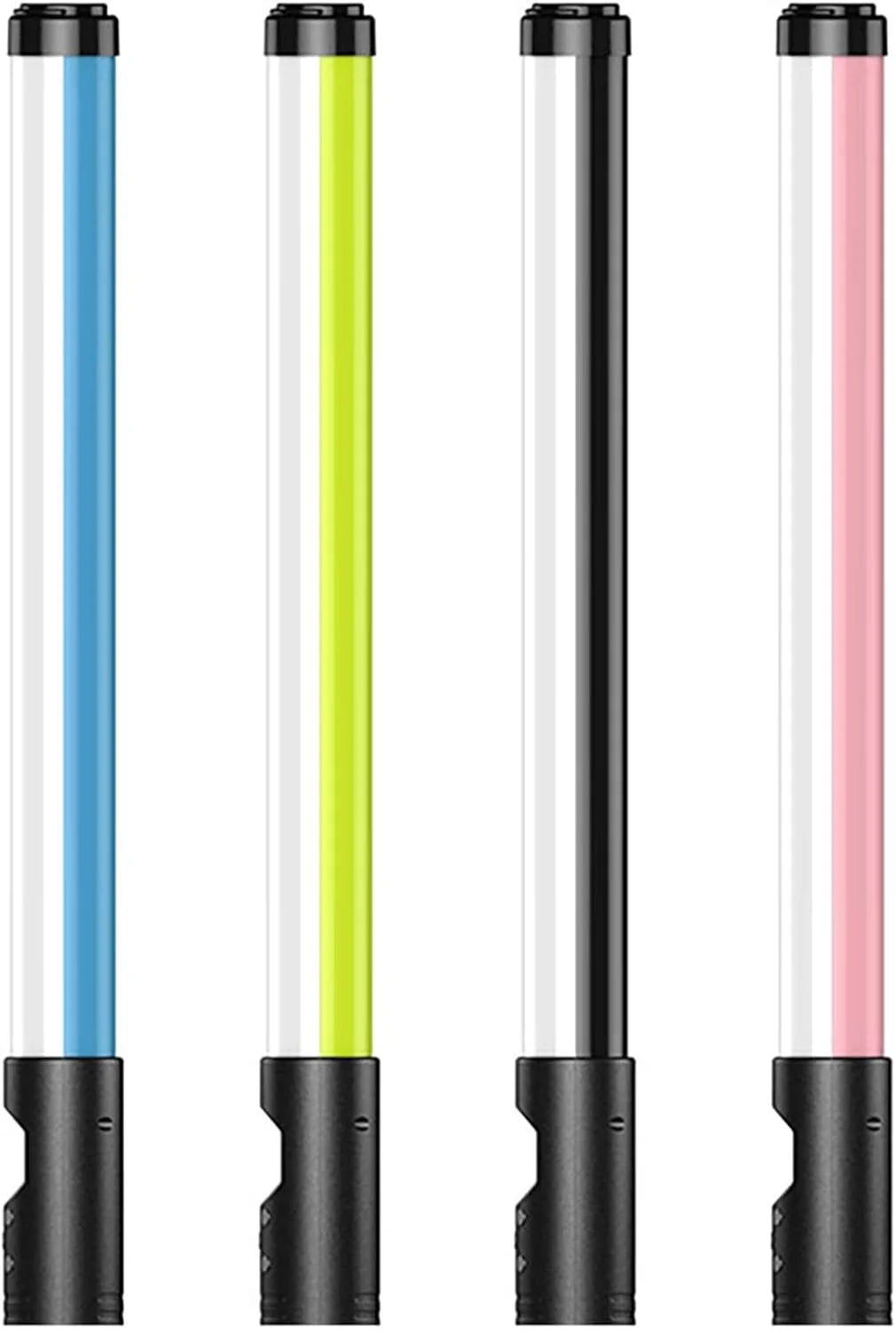 چراغ استیک پرکننده RGB، محدوده تنظیم دمای گسترده 3000K-6000K، دمای رنگ دوگانه، چراغ پرکننده دستی تمام رنگی، لامپ LED قابل حمل برای عکاسی