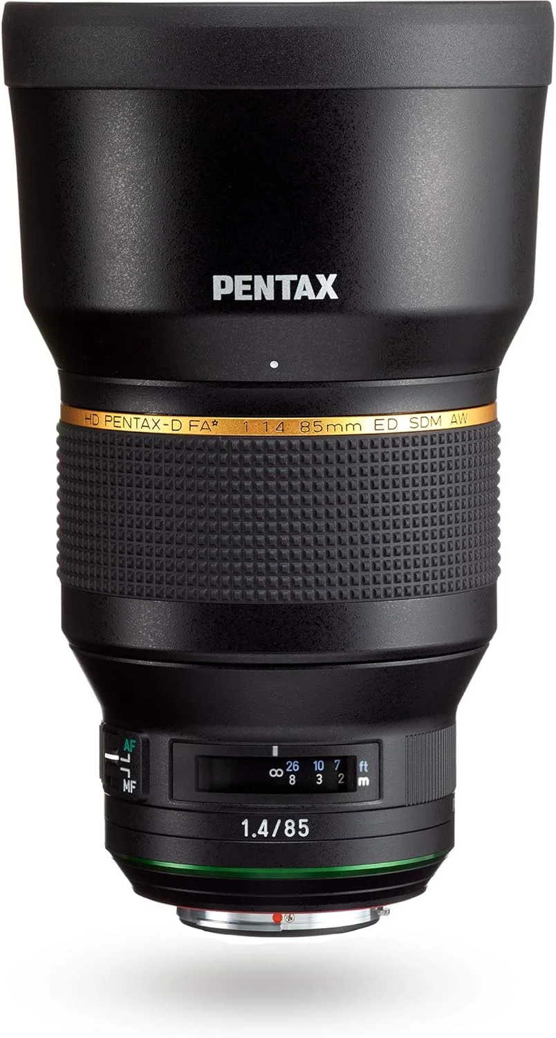 لنز تله فوتو پرایم Pentax HD PENTAX-D FA85mmF1.4ED SDM، نسل جدید، سری Star، جدیدترین فناوری پوشش لنز PENTAX، تصاویر فوق العاده واضح و با کنتراست بالا، بدون شبح و فلر