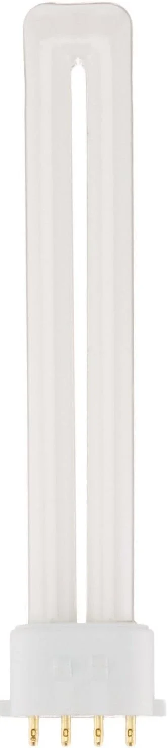 لامپ فلورسنت فشرده تک لوله ای 13 وات سیلوانیا 20318 (بسته 6 عددی)، 4100K، 800 لومن، 82 CRI، شکل T4، پایه 4 پین 2GX7